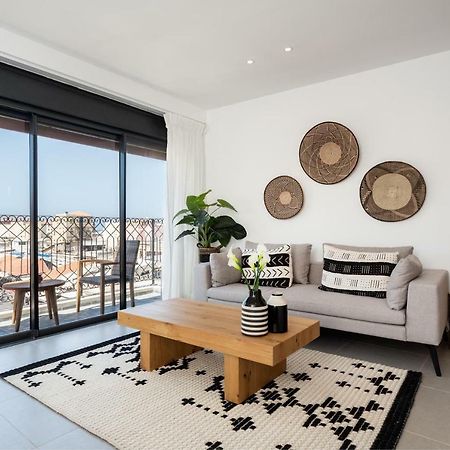 Duplex With Sea View Terrace Above The Flea Market Tel Aviv Eksteriør billede
