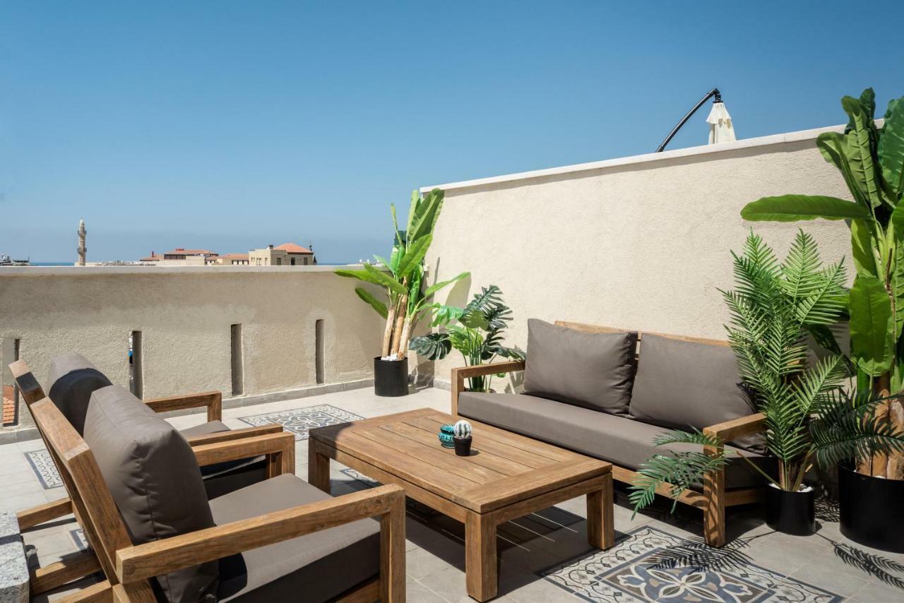 Duplex With Sea View Terrace Above The Flea Market Tel Aviv Eksteriør billede