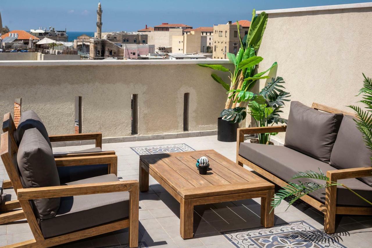 Duplex With Sea View Terrace Above The Flea Market Tel Aviv Eksteriør billede