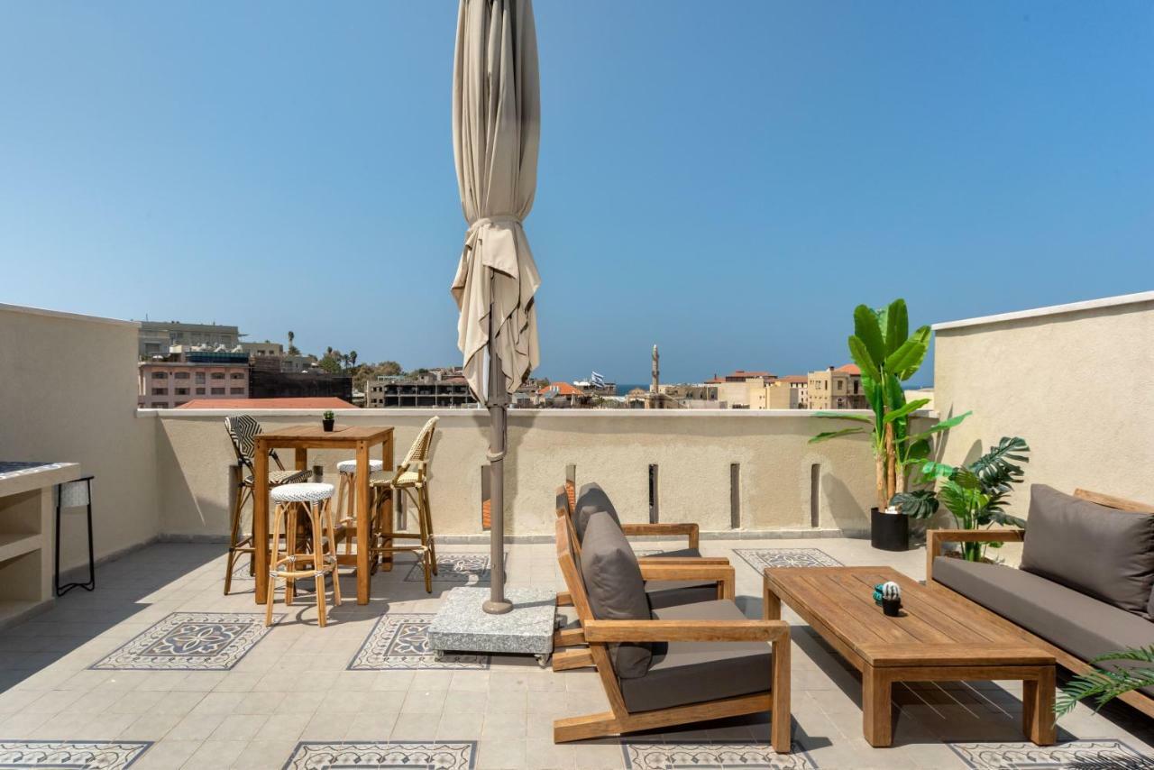 Duplex With Sea View Terrace Above The Flea Market Tel Aviv Eksteriør billede